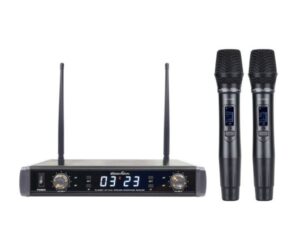 SOUNDVISION SU-820D/HT ไมค์ลอยคู่ UHF 50 เมตร